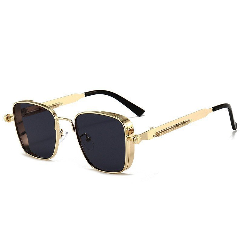 Retro Punk Square Sunglasses: - Image 2